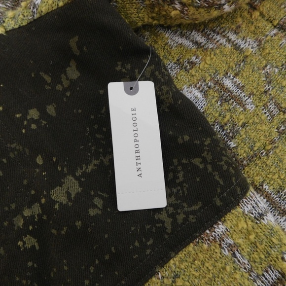 NWT!! Anthropologie PILCRO Embroidered Phoenix Sweater Jacket Boho X-Small - Picture 10 of 15